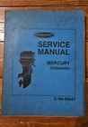 Mercury Outboard Motors Service Manual # C-90-68647 Used. Price: $29.99.