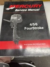 Mercury-mercruiser 90-879276001 Service Manual 4/5/6 Stroke New. Price: $9.95.