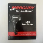Mercury 90-857138R02 Service Manual 4/5/6 Fourstroke New. Price: $13.00.