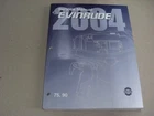 2004 (sr) E-tec Evinrude Service Manual 75/90HP #5005644 3-E-4 New. Price: $24.95.