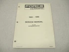 OB4128 Outboard Service Repair Manual Force 35 Hp 1984-86 Used. Price: $21.95.