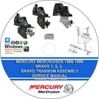 Mercury Mercruiser Bravo Sterndrives 1993 1994 1995 96 1997 1998 Service Manual New. Price: $39.00.