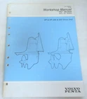 1995 Volvo Penta Sp & Dp 280 290 Drive Unit Service Manual P/n 7788855-0 Used. Price: $19.49.