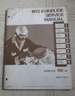 1972 Evinrude Starflite Hp 100293 Outboard Service Repair Manual Used. Price: $11.88.