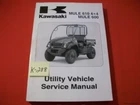 Kawasaki Utility Vehicle Mule 610 4X4 & 600 Ser Man Prep #99924-1349-03 2005 Used. Price: $69.90.