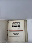 1987 Mercruiser #11 Bravo Stern Drives Service Shop Manual Binder 90-17431--1087 Used. Price: $15.00.