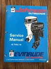 "er" 40 Thru 55 Service Manual Johnson Evinrude Outboards P/n 500608 1993 Oem Used. Price: $27.99.