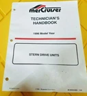 1996 Mercury Mercruiser Technician's Handbook Stern Drive Units 90-806534960 Used. Price: $29.99.