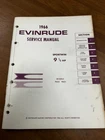 Used Oem 1966 9.5HP Sportwin Evinrude Service Manual P/n 4280 9622 9623. Price: $52.00.
