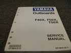 2000 Yamaha MF50TLR MT50TLR T50TLRX F60A Outboard Service Repair Manual Xz Used. Price: $80.16.