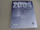 2004 (sr) E-tec Evinrude Service Manual 40/50HP #5005642 3-E-4 New. Price: $12.95.