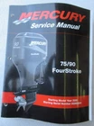 2001 Mercury Outboards 75/90 4-STROKE Model Service Manual P/n 90-858895R1 Used. Price: $30.95.
