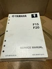 Yamaha LIT-18616-02-96, F15/F20 Service Manual (2006) Used. Price: $48.00.
