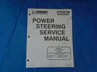 90-852429R1 Service Manual Mercury/mariner 70 To 200 2.5L & 3.0L Power Steering Used. Price: $5000.00.