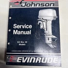 1988 Johnson Evinrude Omc Cc Service Manual 9.9 Thru 30 Models Outboard 507660 Used. Price: $30.00.