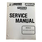 Oem Mercury Mariner Force 2.2 2.5 3.0 3.3 Hp Service Manual 90-44477-1 Used. Price: $19.99.