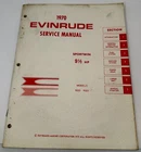 1970 Evinrude Sportwin 9.5 Hp Model 9022 9023 Service Manual # 4684 Used. Price: $31.95.
