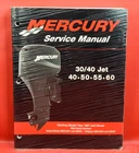 Mercury 30/40 Jet /40-50-55-60 Oem Service Manual 90-852572R02 (NOV.02) Good Used. Price: $36.51.