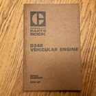 Caterpillar D348 Parts Manual Book Catalog List Engine Diesel Guide Sn 57K Very. Price: $14.49.