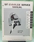 New Genuine Evinrude 4747 Sportwin 9-1/2 Hp Service Manual 1971. Price: $45.58.
