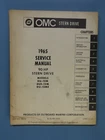 1965 Omc Sterndrive Service Manual 90HP DU-12M/DUE-12M/DU 380598 Used. Price: $19.99.