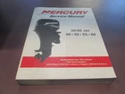 Mercury 30/40 Jet 50 55 60 Service Manual 2002 Edition 90-852572R02 Used. Price: $27.99.