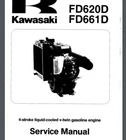 Kawasaki FD620D , FD661D Engine Service Repair Manual Supplement 166 Pages Brand. Price: $28.99.