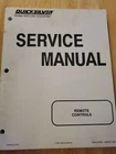Mercury Quicksilver Servuce Manual Remote Controls #90-814705R1 Used. Price: $9.99.