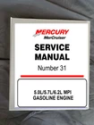 Mercury Mercruiser 5.5L 5.7L 6.2L Inboard Engine Service Repair Manual #31 Fast New. Price: $37.49.