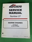 Oem Mercury Mercruiser #27, Marine Engines Service Manual V-8 Diesel D7.3L Used. Price: $24.75.