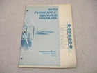 4903 1973 Evinrude Outboard Service Repair Manual Hp Fisherman 6302 6303 Used. Price: $32.95.