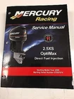 Mercury Mariner 2.5 Optimax Service Shop Repair Manual Used. Price: $39.99.