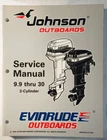 Omc Brp 0507263 1997 "eu" 9.9 Thru Hp 2-CYL Outboard Service Manual Used. Price: $69.95.