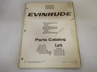 PM215 1963 Evinrude Lark Hp Models 40362D-DA-DB Parts Catalog P/n 278449 Used. Price: $11.38.