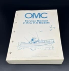 1981 Omc Evinrude Johnson Service Manual 2HP Thru V-6 Models Complete P/n 392790 New. Price: $32.00.