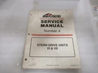 1996 Mercruiser #4 Stern Drive Units & Vii Service Manual P/n 90-848656 Used. Price: $12.39.