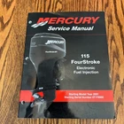 Mercury Outboard 115 Four Stroke Efi Service Manual 2001 Oem 90-881980R1 Used. Price: $34.99.