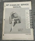 1971 Evinrude Starflight Hp Model 100193 Service Manual 4753 Used. Price: $15.99.