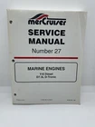 Mercury Mercruiser #27 Service Manual V-8 Diesel D7.3L 90-861784 Used. Price: $75.00.
