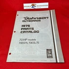 1975 Johnson Hp Parts Catalog 387019 Omc Final Edition Manual Used. Price: $22.99.