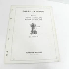 Vtg 1955 Johnson Seahorse 25 Hp RD-17S RDL-17S RD-17R & RDL-17R Parts Catalog Used. Price: $13.48.
