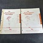 Omc JM-7001 JM-7002 1970 Johnson 1-1/2, 4 Hp Models Outboard Service Manuals Used. Price: $18.00.