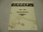 OB4127 Outboard Service Repair Manual 1984-1986 Force 9.9 & 15 Hp Used. Price: $17.50.