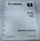 2003 Genuine Yamaha Marine Outboard 9.9C 15C Service Manual LIT-18616-02-59 Used. Price: $15.83.