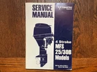 Tohatsu 4 Stroke Mfs 25/30B Models Workshop Service Manual - Ships Free Used. Price: $54.99.