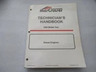 1994 Mercury Mercruiser Diesel Engines Technicians Handbook Manual 90-806536940 Used. Price: $7.08.