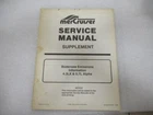 PM63 Mercruiser Supplement Bodensee Emissions Info Service Manual 90-806734930 Used. Price: $11.28.