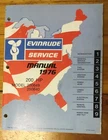1976 Evinrude Hp Models 200649 200640 Service Manual Item 5199 Wiring Diag Used. Price: $5.99.