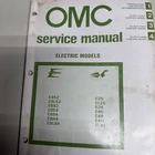 1981 Omc Evinrude Johnson Outboard Electric Models Service Manual P/n 392067 Used. Price: $10.00.