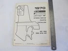1970 Omc Stern Drive Parts Catalog 90-210 Hp Preliminary Edition Used. Price: $24.95.